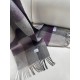 Burberry High-quality imported cashmere letters logo embroidered scarf surprise shelves Overseas counter latest men and women couples cashmere scarf domestic counter are not on the shelves from the style to the fabric ar