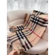 Arrival, B family. [Men's and Women's Scarves] Rage to keep for yourself, rare high-end men's models! Family benefits! Burberry very positive men's scarf ~ fabric big love, very soft and delicate comfortable, light water