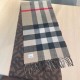 Bur unisex couple models double-sided letter scarf   one side is TB elements one side is classic plaid! A top two with a very stylish design! 200  35cm size just right, 100% cashmere fabric is the charm of elegant art em