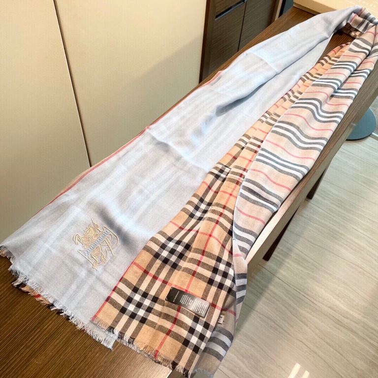 Recommended   Original   Counter New Synchronized New  BURBERRY-ENGLAND Explosive imported pure cashmere plaid scarfshawl  Perfectly combines the female sexiness and playfulness.The exclusive physical shooting of   High-