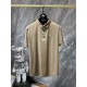 Hermes 2023 summer new T-shirt lapel short-sleeved polo shirt, counter customized fabric Breathable and comfortable, impeccable details, brand elements of the design concept, reflecting high quality. Hand feel delicate a