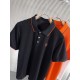 Hermes2023ss new spring and summer, men's high-end business casual polo short-sleeved polo shirt, trading company channel goods, pure pedigree quality, perfect condition as it is! Extremely luxurious design of a platinum