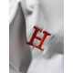 Hermes 2023 summer new T-shirt lapel short-sleeved polo shirt, counter customized fabric Breathable and comfortable, impeccable details, brand elements of the design concept, reflecting high quality. Hand feel delicate a