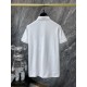 Hermes 2023 summer new T-shirt lapel short-sleeved polo shirt, counter customized fabric Breathable and comfortable, impeccable details, brand elements of the design concept, reflecting high quality. Hand feel delicate a