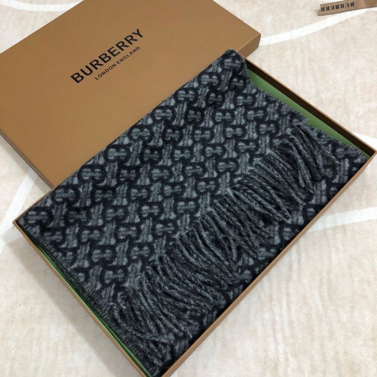 Burberry Burberry TB series cashmere scarf, unisex models, must must must must collect! The most fluffy quality pro mom price for the benefit of the earth, the extreme giant, the big B family hard goods   hallowed qualit