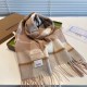 B home. [Men's and Women's Scarves] Rage to keep for yourself, a rare high-end men's model! Family benefits! Burberry very positive men's scarf ~ fabric love, very soft and delicate comfortable, light water ripple! Atmos