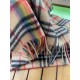 Classic heavy attack    Burberry Burberry Scottish rainbow high-end pure cashmere sense of texture scarf   key to this this kind of simple design is very versatile, can be matched with casual jackets can also be matched 