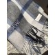 Loewe [Men's and Women's Scarves] Rage to keep for yourself, a rare high-end men's style! Family benefits! Burberry very positive men's scarf ~ fabric big love, very soft and delicate comfortable, light water ripple! Atm