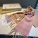 B Family. Double-sided cashmere scarf] BURBERRY! The latest hot scarf of the year! Top quality [high-end digital airbrush] 180  30cm, double-sided scarf available on both sides of a equal to two Oh ～ each side is very go