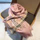 Recommended   Original   Counter New Synchronized New  BURBERRY-ENGLAND Explosive imported pure cashmere plaid scarfshawl  Perfectly combines the female sexiness and playfulness.The exclusive physical shooting of   High-