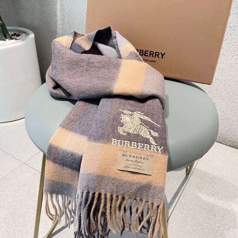 Ace reputation burberry depth water wave pattern classic cashmere plaid scarf  counter the latest phase, the current counter are replaced with a new label   classic in the classic. Full phase  what other F goods are weak