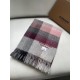 Burberry High-quality imported cashmere letters logo embroidered scarf surprise shelves Overseas counter latest men and women couples cashmere scarf domestic counter are not on the shelves from the style to the fabric ar