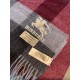 Burberry latest men's two-color pure cashmere scarf   our men's scarf and buy and cherish ~~~ men's models are really few and far between, only a few models a year, are export orders so it is more difficult to meet. Men'