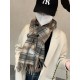 Burberry burberry counter grade classic cashmere plaid scarf! The true fragrance series must be recommended! Counter the latest quality, the current counter are replaced with pure handmade four corners sewing white label