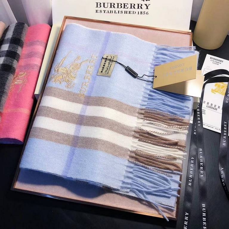 Top high-end goods spot release    Barberry counter super explosive perennial models  [classic long scarf] cashmere scarf  quality feel good to the point of no return  100% top pure cashmere   high cutting-edge products 