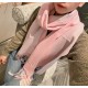 L V [Men's and Women's Scarves] Rage to keep it for yourself, a rare high-end men's style! Family benefits! Burberry very positive men's scarf ~ fabric big love, very soft and delicate comfortable, light water ripple! At