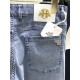 Hermes H Home. Couture feel, super soft denim fabric , light blue jeans.The fabric is very special, a blend of ultra-fine imitation cotton yarns, ultra-soft and comfortable.It has a denim casualness, a sense of leisure, 