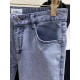 Hermes H Home. Couture feel, super soft denim fabric , light blue jeans.The fabric is very special, a blend of ultra-fine imitation cotton yarns, ultra-soft and comfortable.It has a denim casualness, a sense of leisure, 