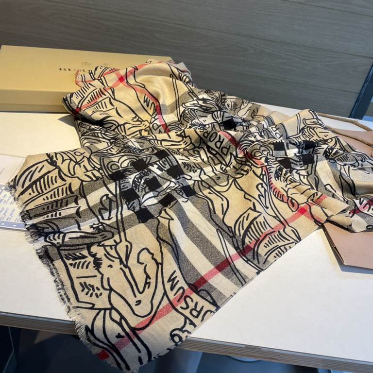 Equestrian rider Burberry counter new   scarf shawl heavy to come. Counter inspection  burberry original single hall of fame royal latest models  counter in the sale of 16,000   manpower must have burberry single product