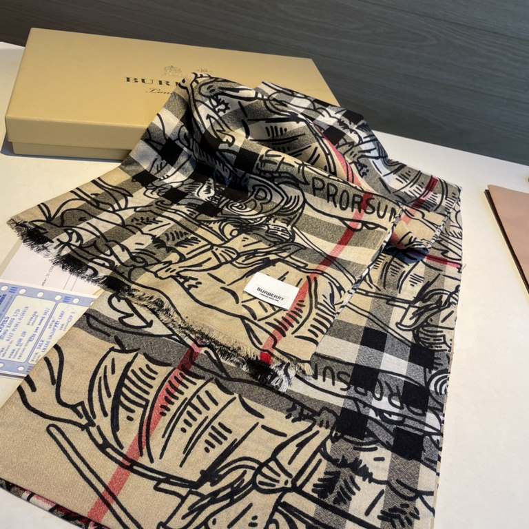 Equestrian rider Burberry counter new   scarf shawl heavy to come. Counter inspection  burberry original single hall of fame royal latest models  counter in the sale of 16,000   manpower must have burberry single product