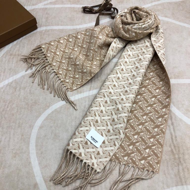 Burberry Burberry TB series cashmere scarf, unisex models, must must must must collect! The most fluffy quality pro mom price for the benefit of the earth, the extreme giant, the big B family hard goods   hallowed qualit