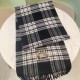 Burberry British style collection models double-sided scarf   [HK foreign trade tail - this is called the real family benefits]   This cashmere scarf fabric is very satisfied ~ feel really good to no   cold winter affixe