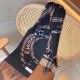 [Bur montage printed cashmere scarf] the latest double-sided large plaid and logo pattern cashmere scarf    one side of the classic cashmere plaid, one side of the insignia letters Logo, completely equal to 2 scarves   c