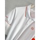 Hermes2023ss new spring and summer, men's high-end business casual polo short-sleeved polo shirt, trading company channel goods, pure pedigree quality, perfect condition as it is! Extremely luxurious design of a platinum