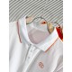 Hermes2023ss new spring and summer, men's high-end business casual polo short-sleeved polo shirt, trading company channel goods, pure pedigree quality, perfect condition as it is! Extremely luxurious design of a platinum