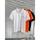 Hermes2023ss new spring and summer, men's high-end business casual polo short-sleeved polo shirt, trading company channel goods, pure pedigree quality, perfect condition as it is! Extremely luxurious design of a platinum