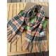 Classic heavy attack    Burberry Burberry Scottish rainbow high-end pure cashmere sense of texture scarf   key to this this kind of simple design is very versatile, can be matched with casual jackets can also be matched 