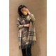 Exclusive explosive models, Bur equestrian knight reversible shawl, all kinds of good-looking, known as Burberry's most beautiful models this year, the most classic jacquard equestrian warhorse logo  classic khaki color 