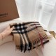 Arrival, B family. [Men's and Women's Scarves] Rage to keep for yourself, rare high-end men's models! Family benefits! Burberry very positive men's scarf ~ fabric big love, very soft and delicate comfortable, light water