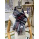 Burberry unisex models [horse label color line plaid long scarf] Europe and the United States model   another that is fashionable and practical long scarf, men and women universal   color matching is very coordinated, 10