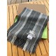 Barberry Stripe Newest Men's Scarf   100% Top Pole Lambswool Material Very Warm Soft and Skin Friendly, Not Sticking to the Neck Classic Barberry Plaid Pattern Design Universal Couple's Model for Both Men and Women .  Si