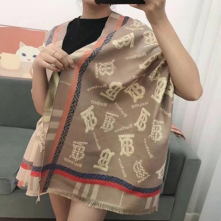 Own factory, the advantage of receiving orders 】 new Burberry scarf, European goods advanced customization, the effect on the body is very awesome Oh, Size 180  65 or so, Grammage 330g