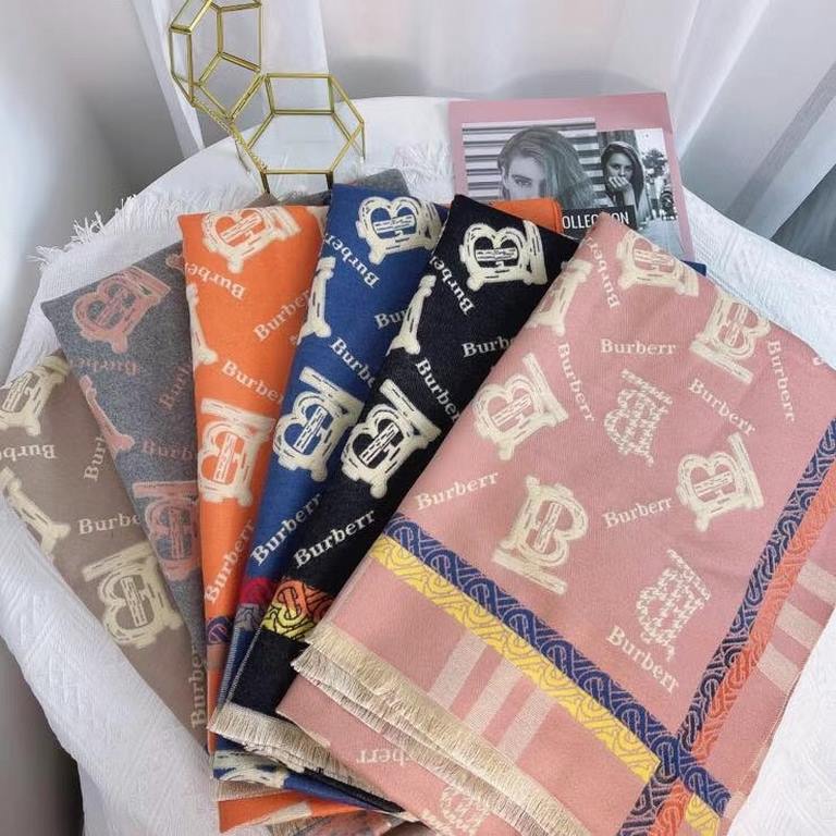 Own factory, the advantage of receiving orders 】 new Burberry scarf, European goods advanced customization, the effect on the body is very awesome Oh, Size 180  65 or so, Grammage 330g