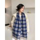 Burberry burberry counter grade classic cashmere plaid scarf! The true fragrance series must be recommended! Counter the latest quality, the current counter are replaced with pure handmade four corners sewing white label