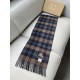 Burberry Bur unisex cashmere plaid looks crazy good, so stylish and glamorous!!!! Very svelte and stylish fallwinter piece! Really love it, very Classical k style design. 100% cashmere, feel really absolute! Forward and 