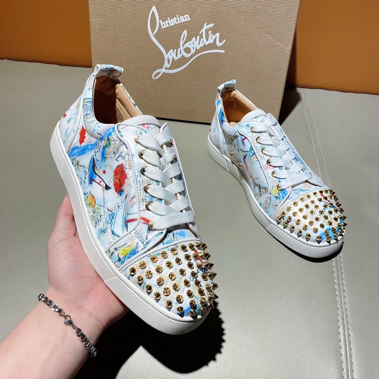 Counter qualityCL willow nail couple models red bottom shoes, christian louboutin christian louboutin christian louboutin original outsole original open mold   Upper using imported cowhide leather   full cowhide linin