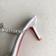 christianlouboutin ° C   21  big hit   rhinestone fairy slippers   on the foot of the super invincible   a woman must have   (z product full body customization, rhinestone hardware, perfect consistency)   more than co