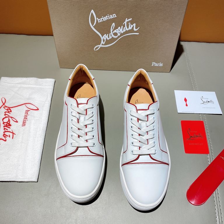 CL couple models red bottom shoes, christian louboutin christian louboutin christian louboutin original outsole original version of the open mold   The upper is made of imported cowhide leather   full 