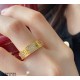 V gold plated with 1.0 micronized gold Size 678 Cartier wide no main diamond CNC full star ring   Every stone on the ring is hand set Refractive index visible to the naked eye   Very time consuming to make Toxic Recommen