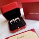 Cartier Cartier nails full diamonds small earrings luxury high-end original more than 100,000 full of diamonds earrings super versatile cool Selected German imported s925 sterling silver material inlaid with high-end qua