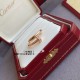 V gold plating 1.0 imitation gold, thick version (yardage 5678) Cartier rough version of the head tail diamond studded ring   Classic masterpiece, enduring  Legendary classic, has always been popular need not say more  L