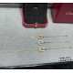 V gold plating 1.0 imitation gold CNC open version Cartier classic round flat double ring bracelet can be worn on both sides   real shot   high-end customized    look at the chain plate to see the engraving, and then loo