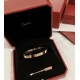 CNC version   Cartier classic diamond-free love bracelet, many years of word of mouth paragraph plating 18K gold thick gold does not fade Original CNC machine cutting process! Special promise the details of the material,