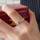 Cartier narrow screw ring   solitaire ring, the most popular one diamond ring ring     timeless classic In recent years is very hot High-end high carbon diamond micro-setting material The same craftsmanship is not the sa