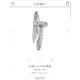 Cartier Cartier Classic Full Diamond Nail Ring High-end custom imported s925 sterling silver plating 18k gold hand-set hundreds of top imported eight hearts and eight arrows diamonds 11 customized counter counter counter