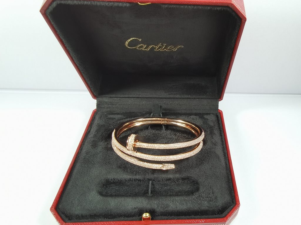 Cartier full diamond double bracelet Cartier studded bracelet   hand-set top imported eight hearts and eight arrows diamonds 11 customized counter counter counter version laser logo absolute high quality Understand the g